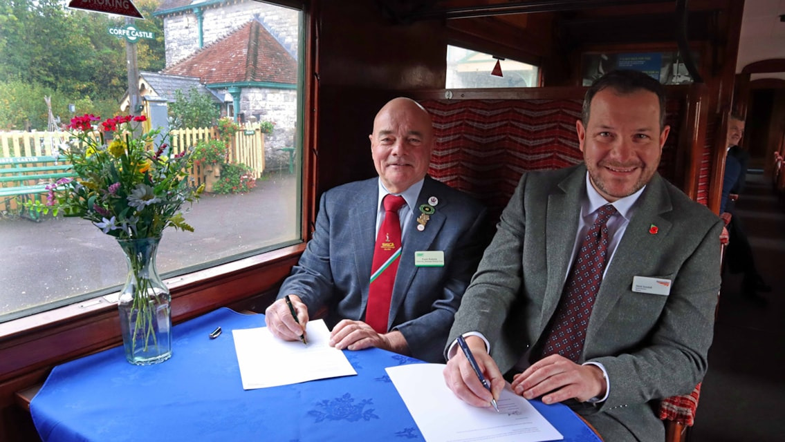 Network Rail and Swanage Railway Forge New Partnership to Reuse Materials and Share Expertise