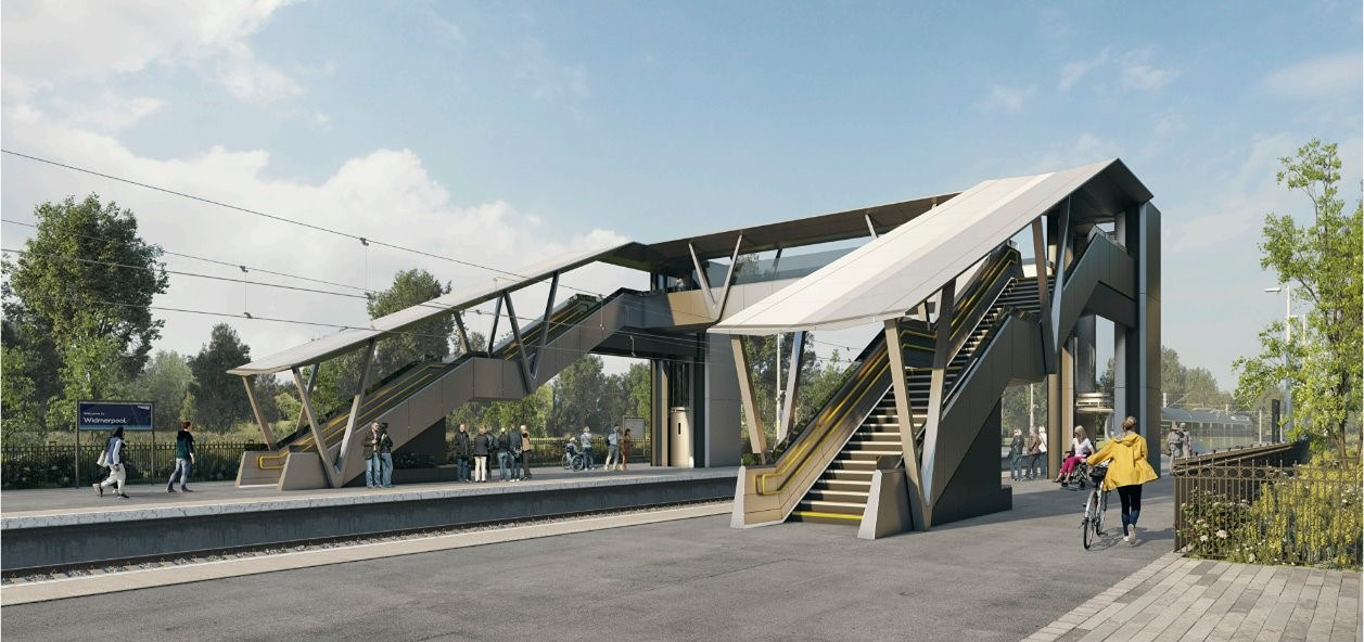 Groundbreaking Accessible Footbridge to Be Installed at Stowmarket Station Next Month