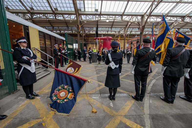 Cavell Van returns to Dover for emotional Railway 200 Remembrance event