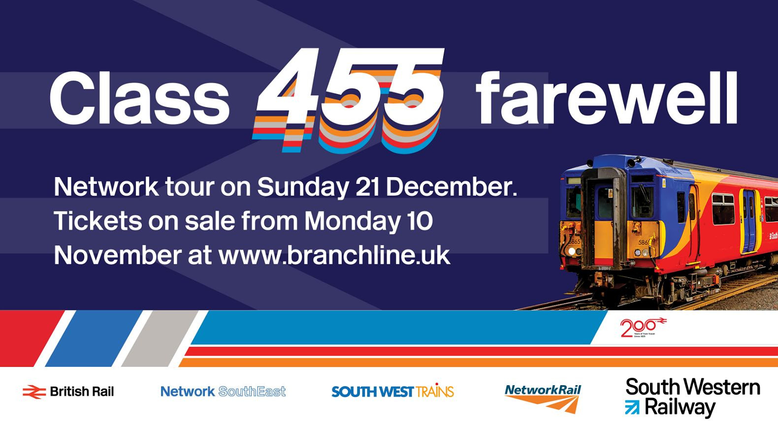 SWR to host farewell tour for Class 455 trains before retirement