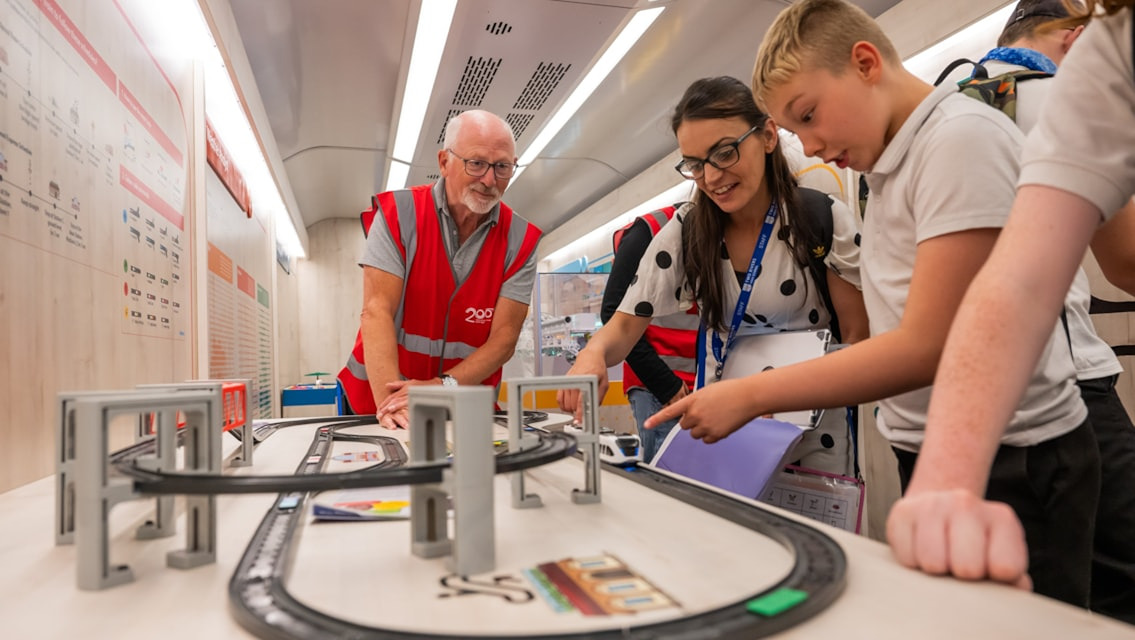 Inspiration Train brings 200 years of railway history to Blackpool