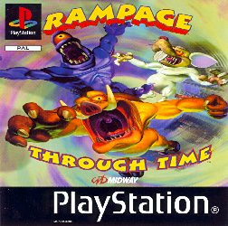 Rampage Through Time PlayStation Manual