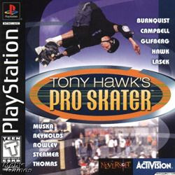 Tony Hawk's Pro Skater PlayStation Manual