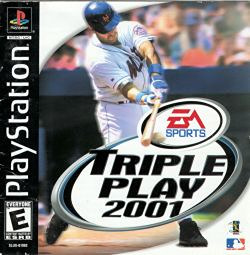Triple Play 2001 PlayStation Manual