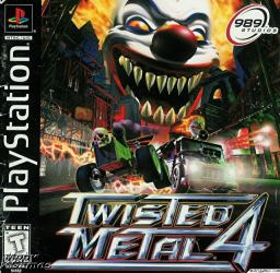 Twisted Metal 4 PlayStation Manual