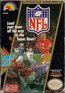 Cover art for the Nintendo Entertainment System game NFL