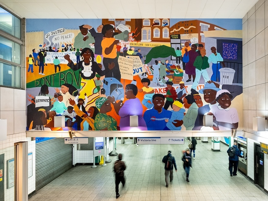 Rudy Loewe Captures Brixtonâ€™s Spirit in Latest Underground Artwork