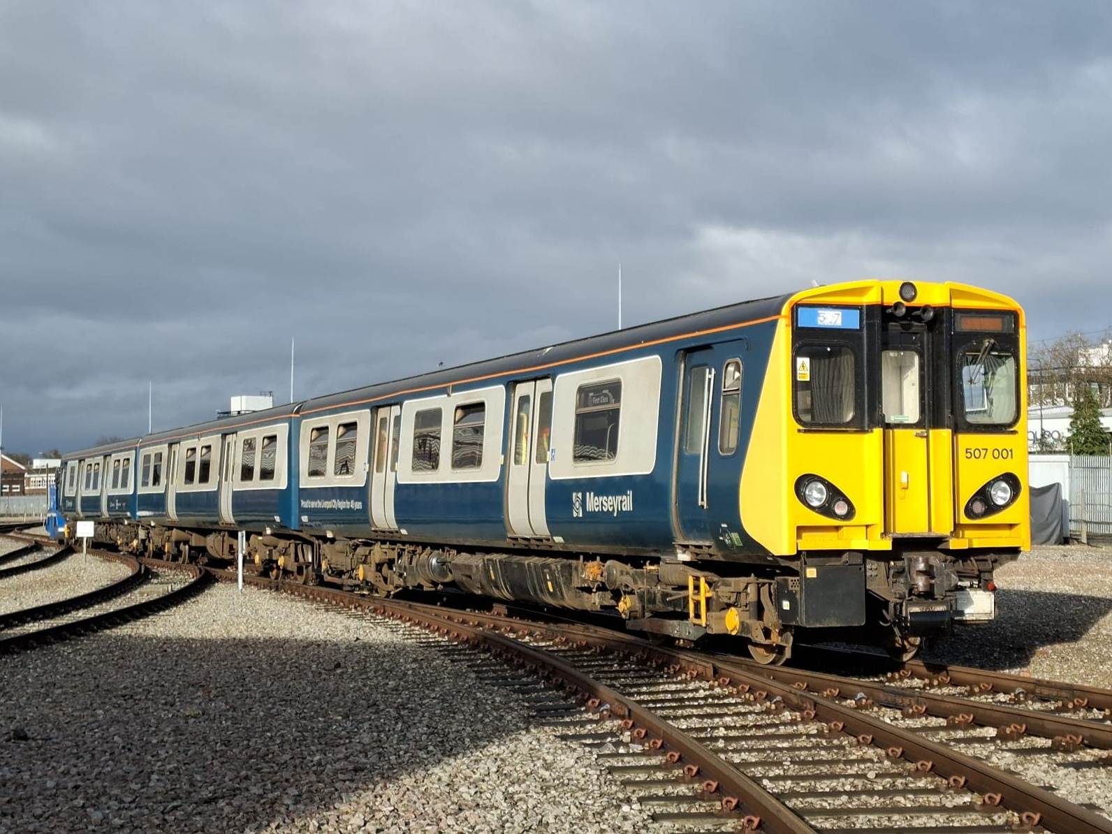 Historic Class 507 Makes First Powered Run Since Withdrawal