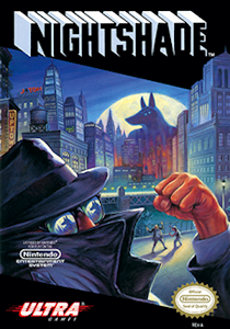 Cover art for the Nintendo Entertainment System game Nightshade