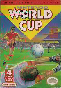 Cover art for the Nintendo Entertainment System game Nintendo World Cup