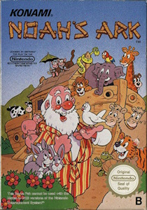 Cover art for the Nintendo Entertainment System game Noah's Ark