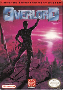 Cover art for the Nintendo Entertainment System game Overlord