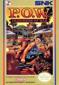 Cover art for the Nintendo Entertainment System game P.O.W: Prisoners of War