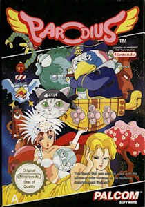 Cover art for the Nintendo Entertainment System game Parodius