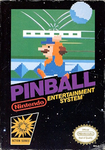 Cover art for the Nintendo Entertainment System game Pinball