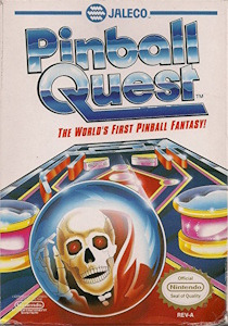 Cover art for the Nintendo Entertainment System game Pinball Quest
