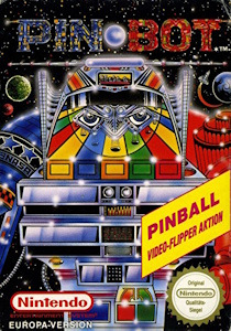Cover art for the Nintendo Entertainment System game Pin Bot
