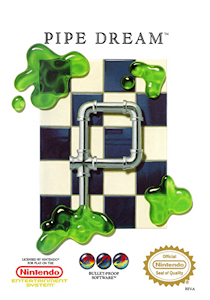 Cover art for the Nintendo Entertainment System game Pipe Dream