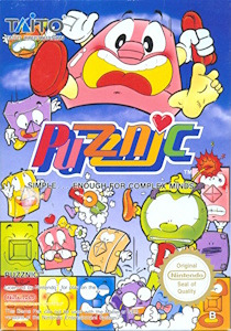 Cover art for the Nintendo Entertainment System game Puzznic