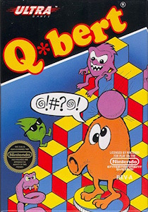 Cover art for the Nintendo Entertainment System game Q*bert