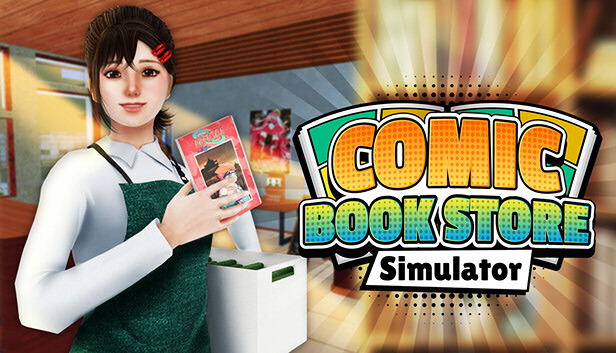 Clickable image taking you to the page for Comic Book Store Simulator