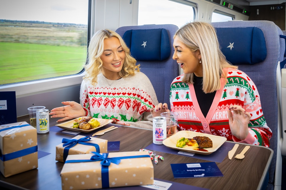 TransPennine Express Unveils Festive First Class Menu with Seasonal Treats