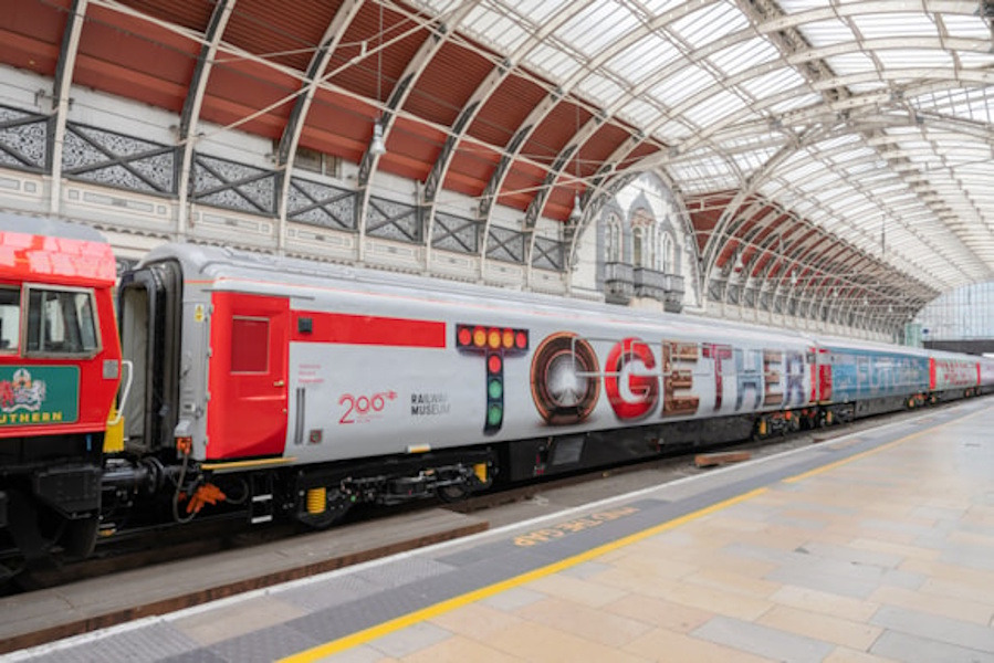 Inspiration exhibition train returns to Paddington for Railway 200 celebrations