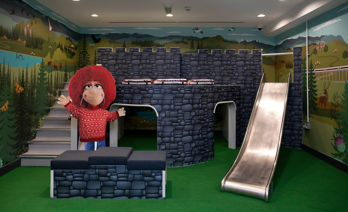 LNER opens Family Lounge at Edinburgh Waverley with festive fanfare