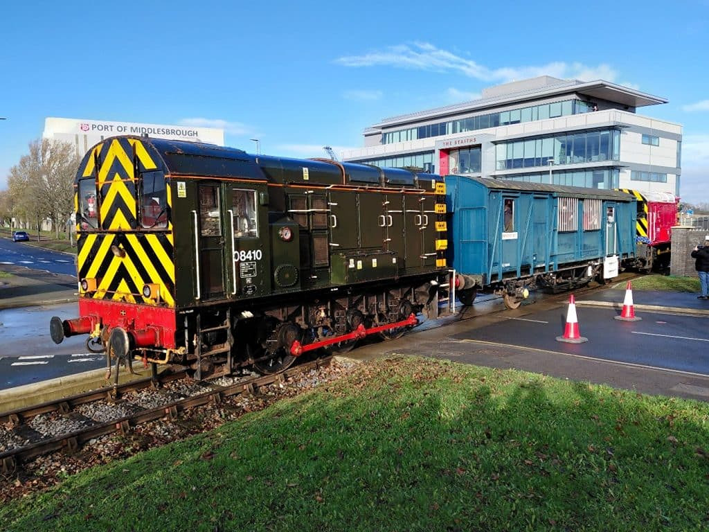 AV Dawson hosts Shunter Special to mark 200 years of Stockton & Darlington Railway