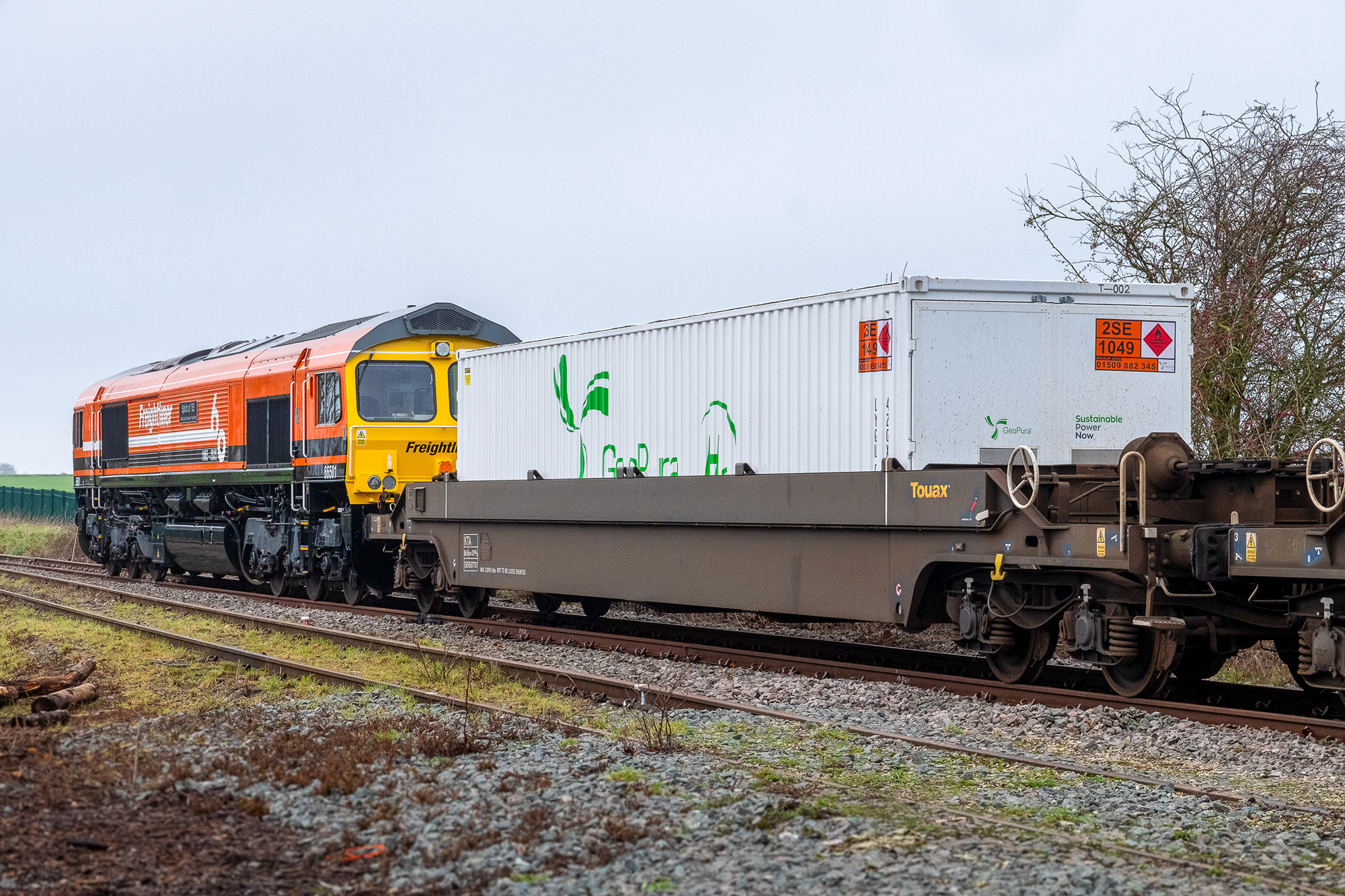 Network Rail and partners transport hydrogen by train for the first time in the UK