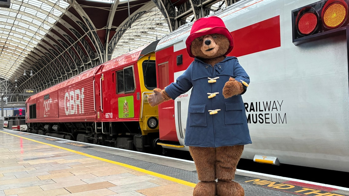 Railway 200 Exhibition Train Inspiration Arrives at London Paddington