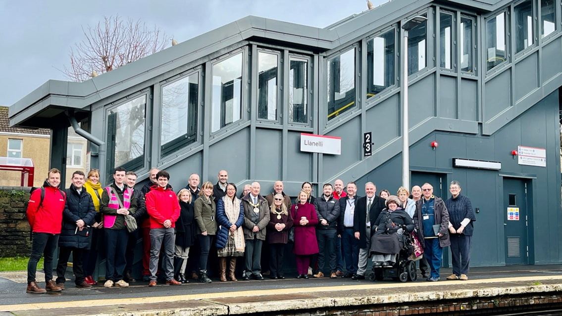 Major Accessibility Upgrades Completed at Llanelli Railway Station