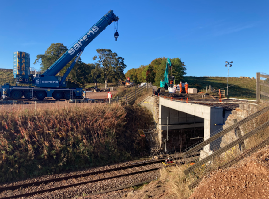 Banff Turnpike bridge reopens early as major Network Rail renewal is completed