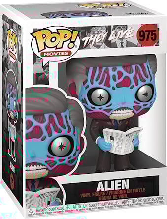Collectible Funko Pop #976 featuring the alien antagonist from John Carpenterâs They Liv