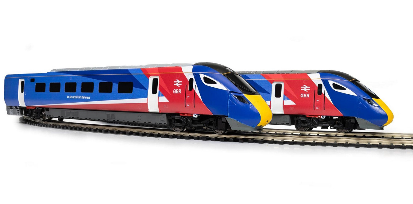 Hornby Celebrates Britainâ€™s Rail Future with New GBR Class 800 Model