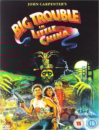 DVD cover of Big Trouble in Little China