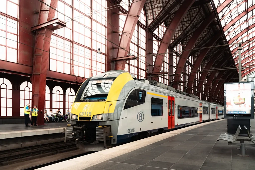 Belgian rail network fully modernized with advanced ETCS Level 2 signalling