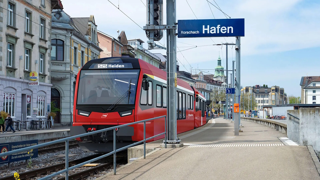 Appenzeller Bahnen to Launch Modern Railcars on Rorschach&acirc;Heiden Line