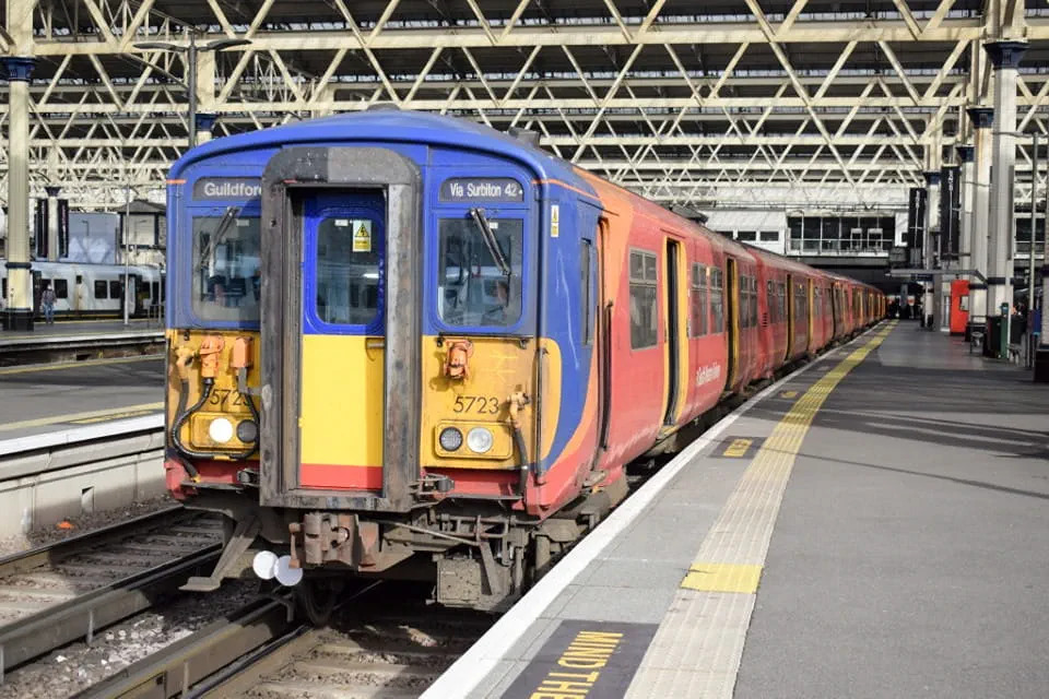 Rail enthusiasts flock to witness the Class 455 farewell tour from London Waterloo