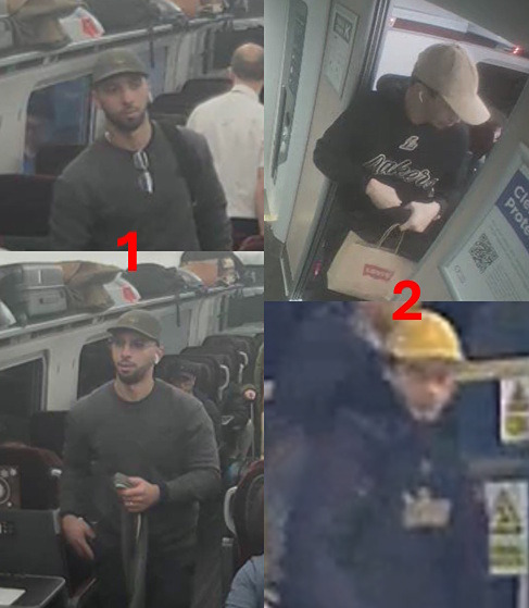 Police Release Images After &Acirc;&pound;60,000 Jewellery Theft on York Train