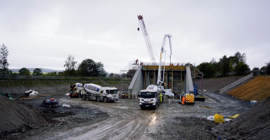 New Bowling Railway Bridge Slides into Place in Festive Engineering Push