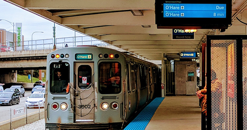 Man Stabbed During Altercation on Chicago Transit Blue Line Train