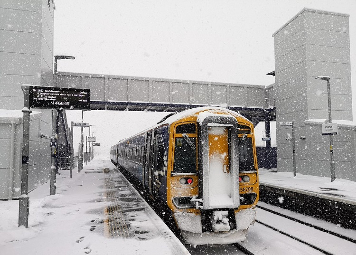 Heavy Snow Brings Rail Disruption Across Northern Scotland and North East England