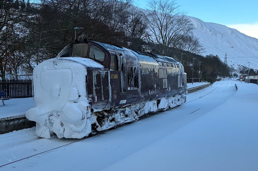 Snowploughs battle blizzards as ScotRail and LNER services hit by disruption