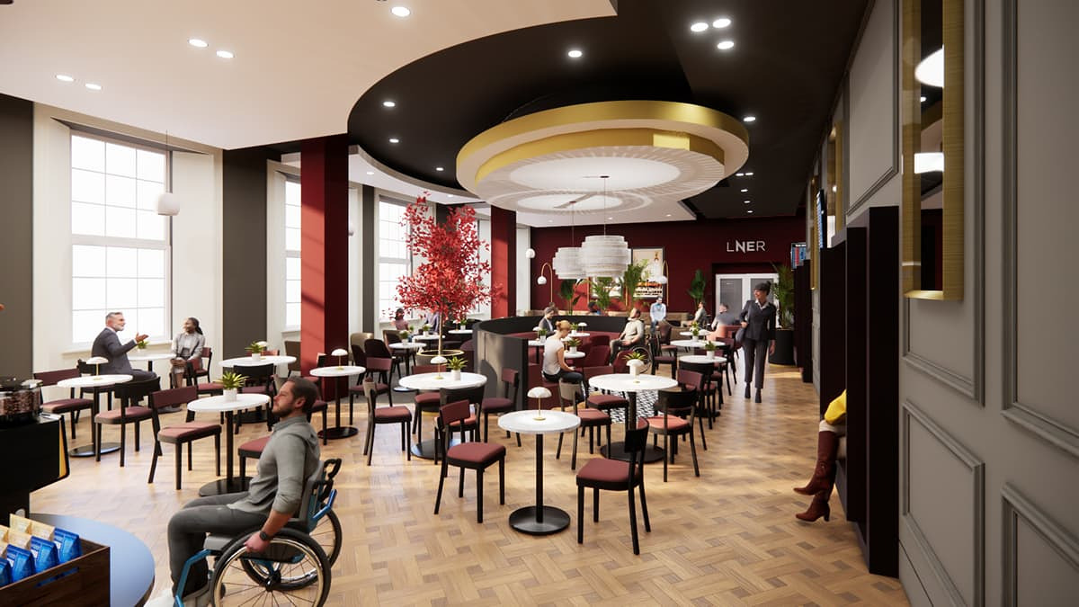 LNER First Class Lounge at King&acirc;s Cross to undergo major refurbishment