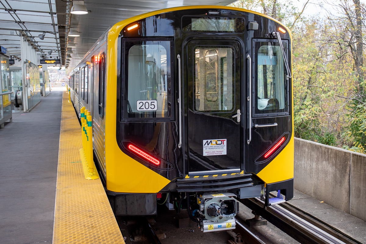 Hitachi Rail launches new Baltimore Metro cars, modernizing 40-year-old system