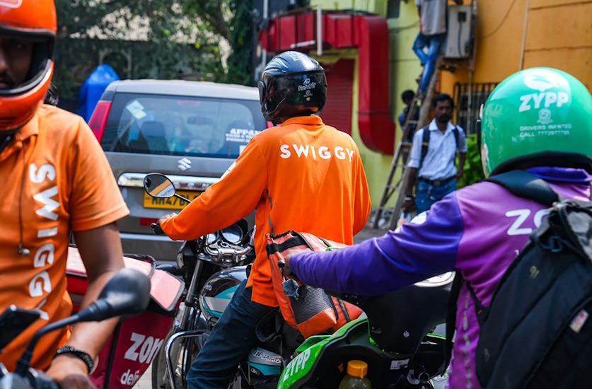 Swiggy delivery partner survives fall from moving train in Andhra Pradesh