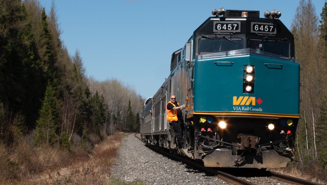 VIA Rail Ocean train derails in Quebec after striking parked trucks