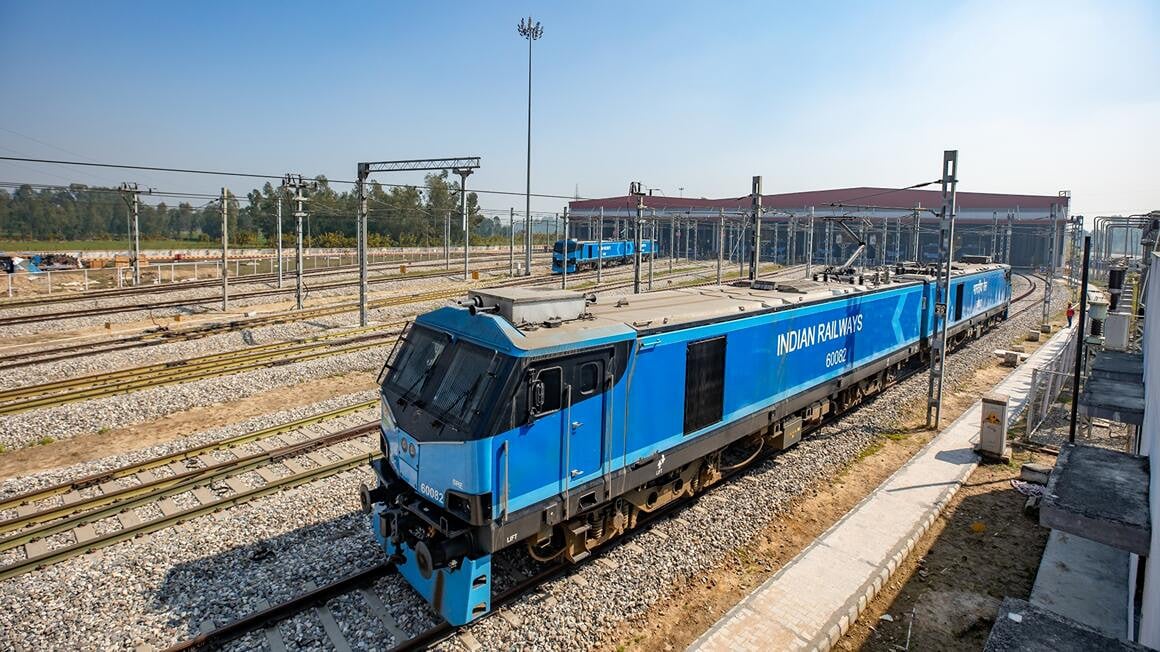 Indian Railways Awards Major Electric Locomotive Maintenance Deal to Alstom