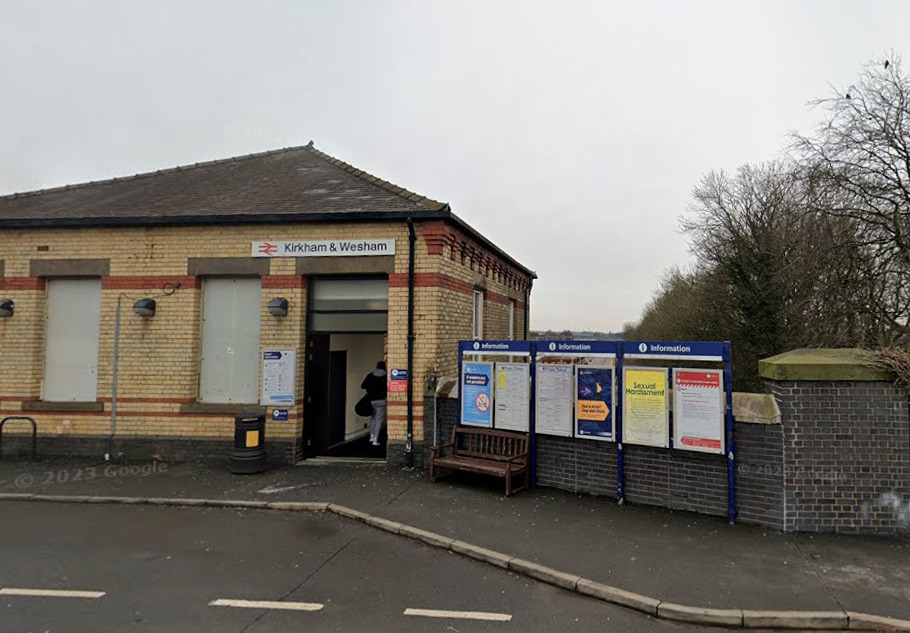 Emergency services attend fatal incident at Kirkham and Wesham station